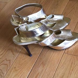 Ralph Lauren ankle heels